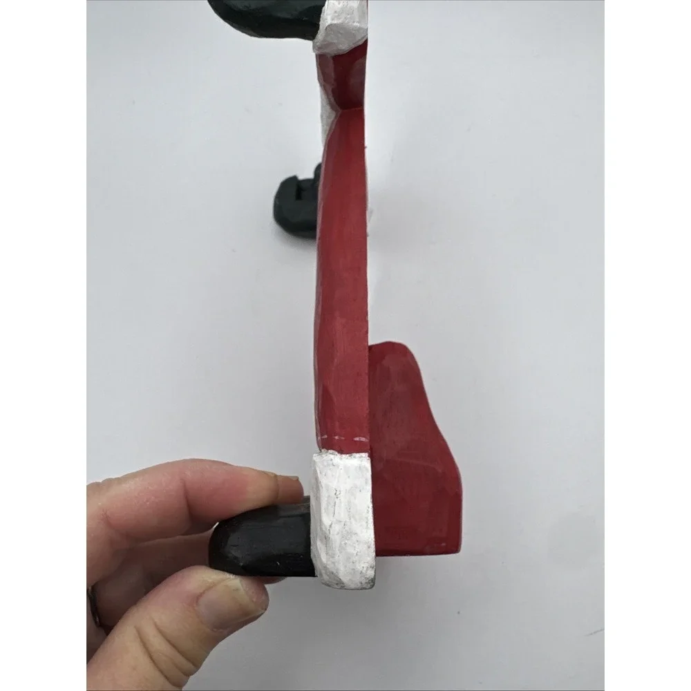 Vtg Midwest‎ Cannon Falls Santa Candy Cane Holder Figurine Eddie Walker AS IS